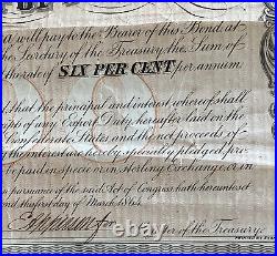 Civil War Confederate Bonds Third Series Thirty Dollars per Bond Antique & Rare