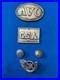 Civil War Confederate Breast Plate & Box Plate & Collar pin
