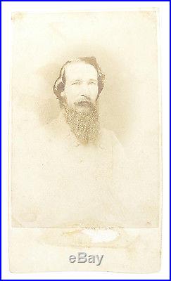 Civil War Confederate CDV Carte De Viste of Capt. George Wallace, CSA