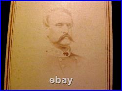 Civil War Confederate CDV Photograph Kentucky General John C Breckinridge NICE