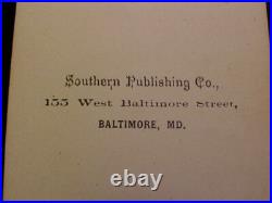 Civil War Confederate CDV Photograph Kentucky General John C Breckinridge NICE