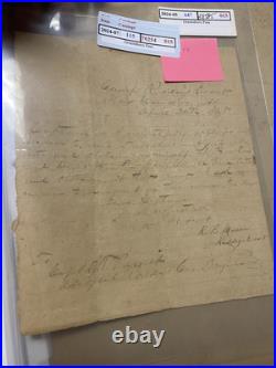 Civil War Confederate Cavalry Athens Alabama History Document Forrest Roddey