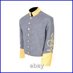 Civil War Confederate Cavalry Captain's Shell Jacket -All Sizes Available