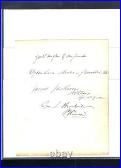 Civil War Confederate Congressman & JAG on Stonewall Jackson's Staff