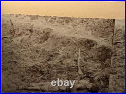 Civil War Confederate Dead Stereoview Photo Petersburg Virginia