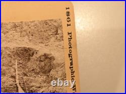 Civil War Confederate Dead Stereoview Photo Petersburg Virginia