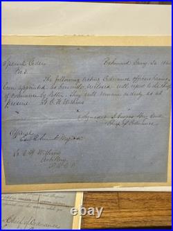 Civil War Confederate Engineer Archive Historic Virginia Photo Southern Cross