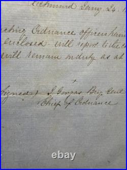 Civil War Confederate Engineer Archive Historic Virginia Photo Southern Cross