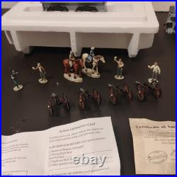 Civil War Confederate Express Collection With 8 Train Cars & 10 Diecast Figurines