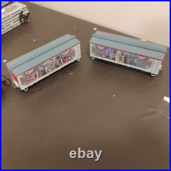 Civil War Confederate Express Collection With 8 Train Cars & 10 Diecast Figurines