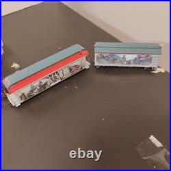 Civil War Confederate Express Collection With 8 Train Cars & 10 Diecast Figurines