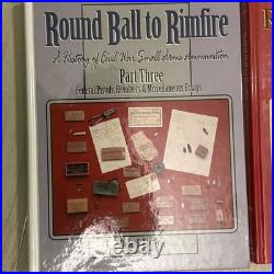 Civil War Confederate Federal US Round Ball to Rimfire Part 1-4 Ammunition Books
