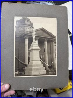 Civil War Confederate Florence Alabama History Photo CDV Large Cabinet Card 1890