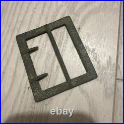 Civil War Confederate Frame Belt Buckle