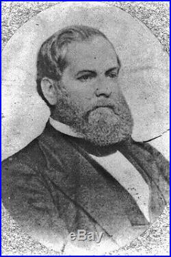 Civil War Confederate General Adley Gladden War Time Signature RARE