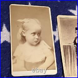 Civil War Confederate General Jeb Stuarts Family Cdv Photos Flora Jeff Davis