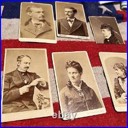 Civil War Confederate General Jeb Stuarts Family Cdv Photos Flora Jeff Davis