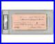 Civil War Confederate General Joseph Fighting Joe Wheeler Signed Check PSA