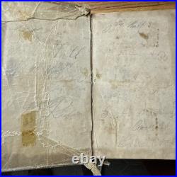 Civil War Confederate Georgia 1863 Bible Rock Island Prison POW Owned Signed