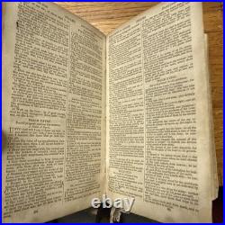 Civil War Confederate Georgia 1863 Bible Rock Island Prison POW Owned Signed