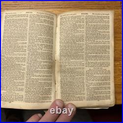 Civil War Confederate Georgia 1863 Bible Rock Island Prison POW Owned Signed