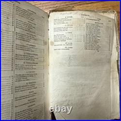 Civil War Confederate Georgia 1863 Bible Rock Island Prison POW Owned Signed