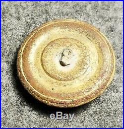 Civil War Confederate Gold North Carolina Button NC 8 Locust Grove, VA 23mm