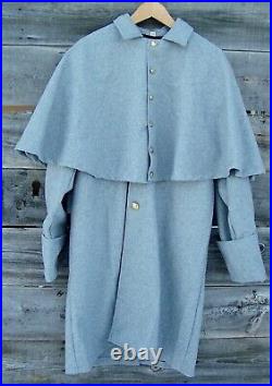 Civil War Confederate Gray Great Coat 52