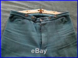 Civil War Confederate Handmade Wool Pants Trousers Gettysburg PA Size 38