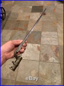 Civil War Confederate Import Enfield Bayonet