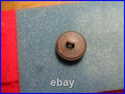 Civil War Confederate Infantry I Coat Button HT&B Manchester Statesboro, GA