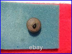 Civil War Confederate Infantry I Coat Button HT&B Manchester Statesboro, GA