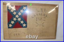 Civil War Confederate John Abner Persinger 5th Virginia Cavalry Slouch Hat 1864