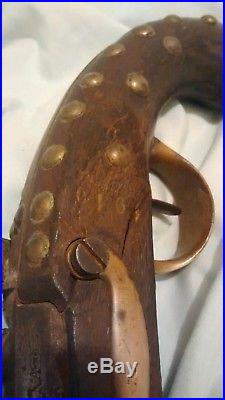Civil War Confederate Native American Indian Percussion Trade Blanket Gun Pistol