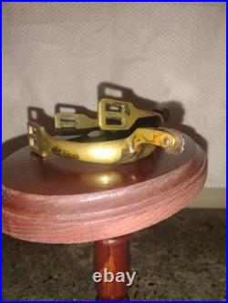 Civil War Confederate Officer's Spurs Leech And Rigdon Variant