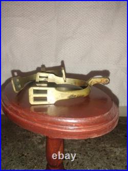 Civil War Confederate Officer's Spurs Leech And Rigdon Variant