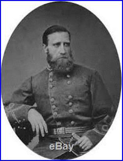 Civil War Confederate Officer's Sword Belt and Buckle withhangers & shoulder strap