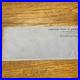 Civil War Confederate Official Business Unused Large Blue Envelope Cover Signed