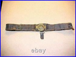 Civil War Confederate SC SWORD BELT & PLATE All Original & Genuine RARE FIND