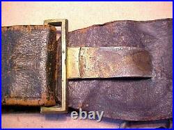 Civil War Confederate SC SWORD BELT & PLATE All Original & Genuine RARE FIND