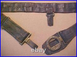 Civil War Confederate SC SWORD BELT & PLATE All Original & Genuine RARE FIND