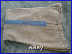 Civil War Confederate Sargent Infantry Wool Pants Handmade Gettysburg PA 38