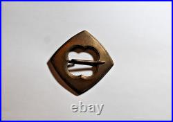 Civil War Confederate Sash Buckle Dug Camp Near Orange VA Pin Hook Brass