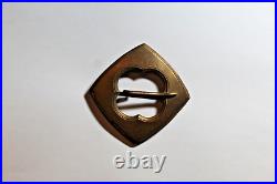 Civil War Confederate Sash Buckle Dug Camp Near Orange VA Pin Hook Brass