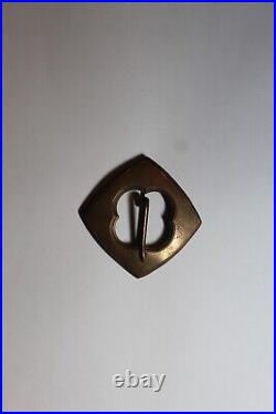 Civil War Confederate Sash Buckle Dug Camp Near Orange VA Pin Hook Brass