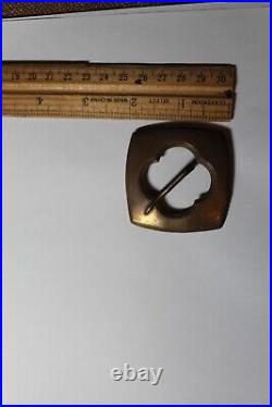 Civil War Confederate Sash Buckle Dug Camp Near Orange VA Pin Hook Brass