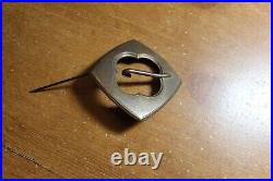 Civil War Confederate Sash Buckle Dug Camp Near Orange VA Pin Hook Brass