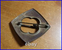 Civil War Confederate Sash Buckle Dug Camp Near Orange VA Pin Hook Brass