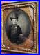Civil War Confederate Soldier 1/9 Ambrotype Photo