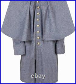 Civil War Confederate Soldier's Great Coat CS Enlisted Officer's Overcoat